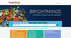 Desktop Screenshot of brightminds.jobscentral.com.sg